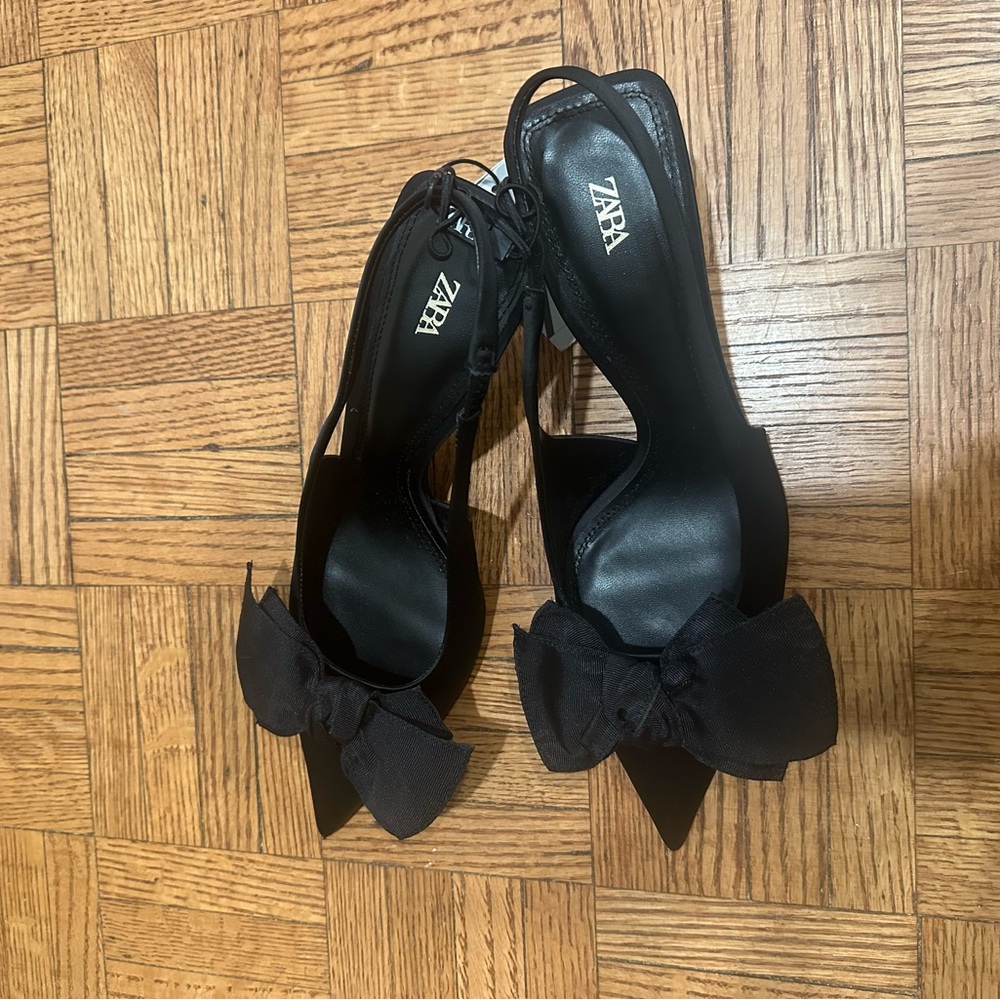 Zara bow heels